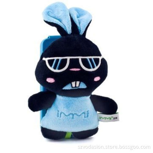 2014 New Hot Plush Rabbit Case for iPhone 5S/5 with Cute and Lovely Soft Silicone Protect